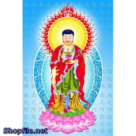 Hình Adida đọc kinh niệm phật